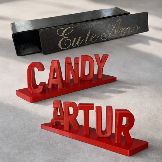 Entre Nós - Letreiro Mágico em Perspectiva