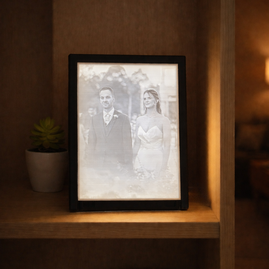 Revela — Quadro em Litofania Personalizado